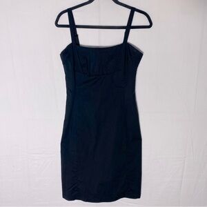 Jacob Black Mini Dress LBD 8 Classic Contemporary Minimalist Little Black Dress